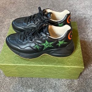 Gucci, gym shoes, size 8+ or us 9